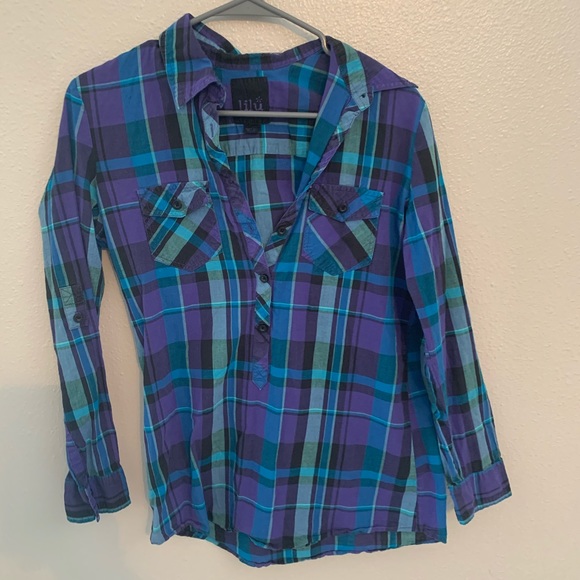 Lilu Tops - Lilu plaid too